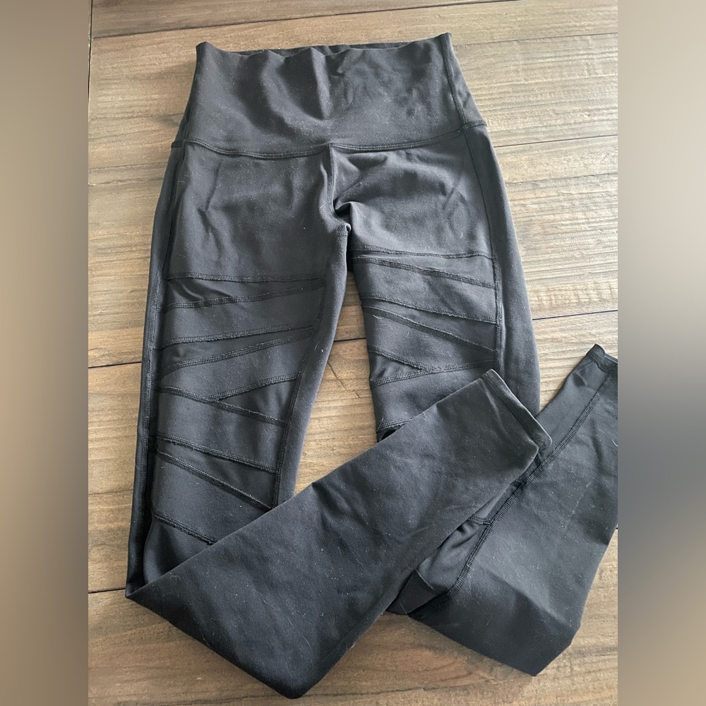 Black Lululemon High Wasted Leggings